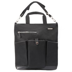 La Chic 多用途多功能商務斜揹包 LC20SB2002, 黑色