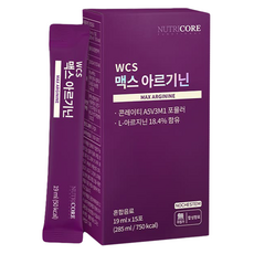 NUTRICORE 營養的科學 4000mg精胺酸隨身包, 285ml, 1盒