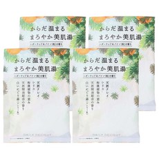 Daily Delight 美肌入浴劑 雪松木&松 50g 含漢藥植物精華 天然粘土 配合天然精油, 4包