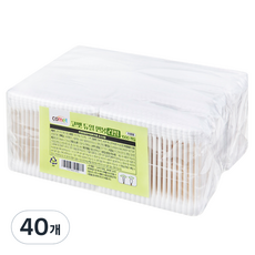 코멧 대용량 듀얼 면봉 리필, 1000개입, 4개