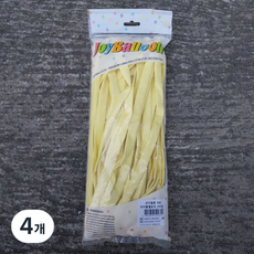 조이벌룬 요술풍선 360 50p, 마카롱옐로우, 4개