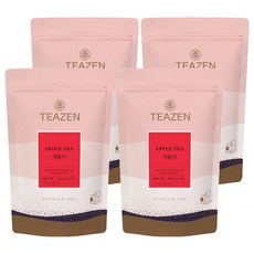 TEAZEN 茶禪 蘋果茶三角茶包, 3.2g, 4袋, 25包