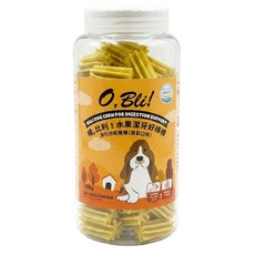 O Bli 噢 比利 水果潔牙好棒棒 消化功能維護, 鳳梨口味, 300g, 1罐