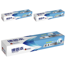 Day and Night 德恩奈 超氟 防蛀+修護 牙膏, 156g, 3條