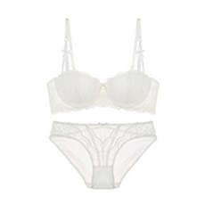 THE ZAM Standard Fit From Me 有鋼圈半罩杯內衣 + 內褲套組