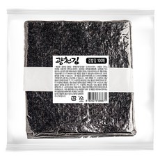 광천김 김밥용 생김 100p, 200g, 1개