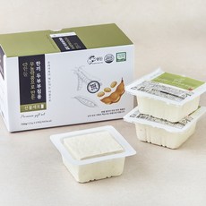 한둘 무농약콩으로 만든 한끼 두부 부침용, 120g, 6개