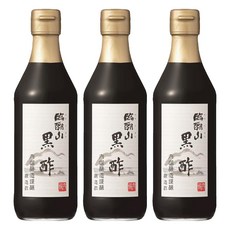 UCHIBORI 內堀釀造 臨醐山調味米黑醋 玄米為原料 自然發酵 4.2%酸度 柔和酸味 各式料理皆適合加入, 360ml, 3瓶