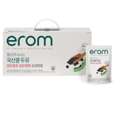 erom 黑芝麻黑豆漿, 20包, 180ml