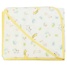 BEBE' AMiCO 負離子紗布雙層加大包巾 輕薄款 90*90cm, 童話森林