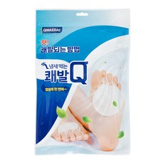 Qwaebal Q 除臭足部護理足墊, 60張, 2個