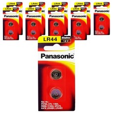 파나소닉 알카라인 코인건전지, 2개입, 10개