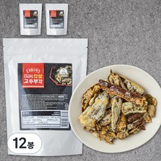주일 일품수제 찹쌀 고추부각, 70g, 12봉