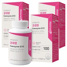 Naturalize 輔酶Q10&維他命膠囊 60g, 120顆, 3罐