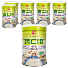 SUNWAY 鄉味 無糖杏仁粉 500g 豆漿/穀粉搭配 無添加防腐劑/色素/香精 素食, 6罐