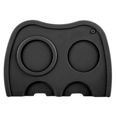 KALDIN 日常簡約角落式雙孔填壓墊, 黑色, 1個