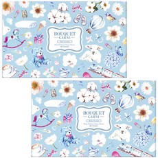 BOUQUET GARNI 深層香氛乾衣機專用衣物柔軟香氛紙 嬰兒爽身粉香 正裝, 80入, 2個