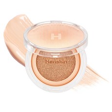 Hanskin Nudie 薄氣墊粉底 12 克, Pure Cream, 1個