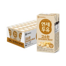 연세두유 고소한 마카다미아 & 캐슈넛 두유, 24개, 190ml