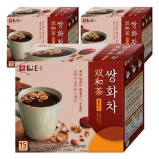Damtuh 丹特 雙和茶沖泡粉隨身包, 15g, 15包, 3盒