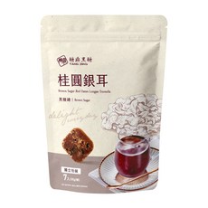 糖鼎 黑糖磚 桂圓銀耳 (30g/顆) 獨立包裝, 7顆, 1袋