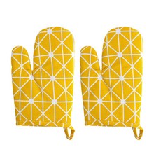 에이비엠코리아 C 북유럽 주방장갑, 옐로우, 2개