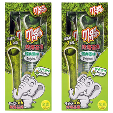 mam moth 泰式烤海苔捲, 零脂肪低熱量，精選高級紫菜再淋上焦糖，爽脆口感讓您欲罷不能, 15g, 2盒