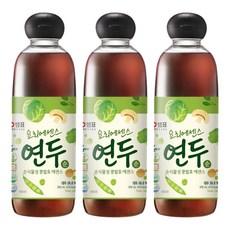 샘표 요리에센스 연두 순, 830ml, 3개