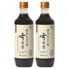 신앙촌 양조 깔끔한 국간장, 860ml, 2개