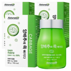 네추럴라이즈 양배추에 쏙 빠지다, 90정, 3개