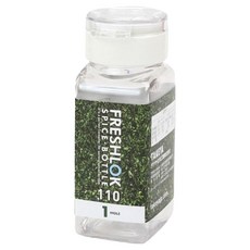 TAKEYA 新款日本製 Freshlok透明密封調味料罐, 帶孔, 110ml, 1個
