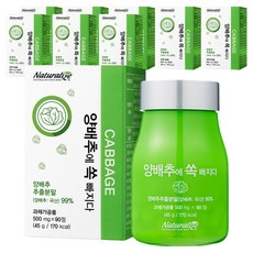 네추럴라이즈 양배추에 쏙 빠지다, 90정, 9개