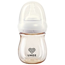 UMEE PPSU奶瓶, 金色(含奶嘴), 160ml, 1個