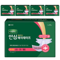 Depend 利清爽 男女通用優質安心魔術貼成人尿布, 18件, 5個, XL