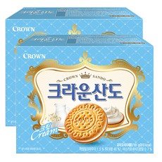 크라운 산도 크림, 161g, 2개