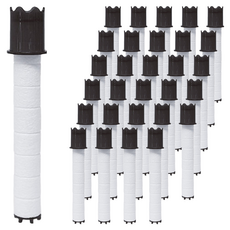 필터클래스 바디럽 퓨어썸 베이직 샤워기 호환 개별포장 필터 x 6p 세트, 5세트, 무향