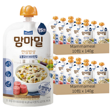 Maeil Mammameal 寶寶粥 15個月以上, 烤牛肉茄子口味, 140g, 20包