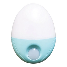 明沛 90度旋轉淡雅自動光感小夜燈,光敏控制器, 適用於台灣通用插座, 顏色隨機