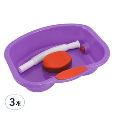 펠리스제이 환자용 샴푸대야, 퍼플, 3개