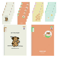 PENPIA 1000 小學通用線圈聯絡簿 10入, 隨機出貨, 2個