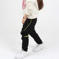 URAVI 孩童撞色線條刷毛長褲 TN23SL16