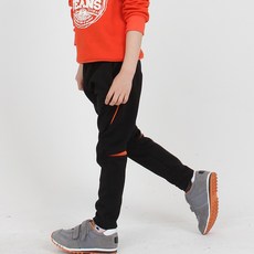 URAVI 孩童撞色線條刷毛長褲 TN23SL16