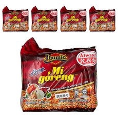 Ibumie 益福 Always 原味乾撈麵經濟包, 5 x 80g, 25包