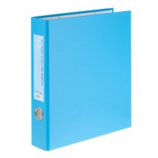 ECO Chungwoon D型3孔活頁夾 環保 5cm, 天藍色, 1本