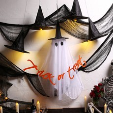 할로윈 모자 행잉 장식 세트, 유령
