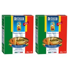 DE CECCO 得科 3色筆管麵, 500g, 2個