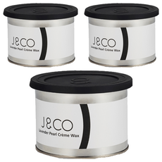 제이앤코 넓은부위용 젤리 펄 크림 라벤더 소프트왁스, 400g, 3개