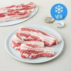 미트코리아 스페인산 삼겹 칼집 20mm (냉동), 2.5kg, 1개