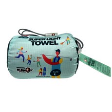 NATURAL SPIRIT 超輕量運動毛巾 L 60 x 120 cm, 藍色, 1個