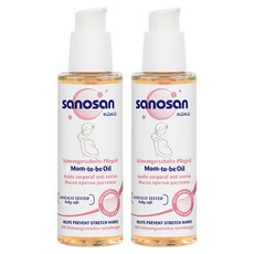 sanosan 珊諾 孕婦身體按摩油, 2個